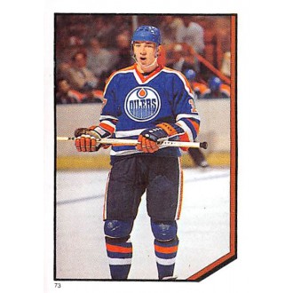 Řadové karty - Kurri Jari - 1986-87 O-Pee-Chee Stickers No.73