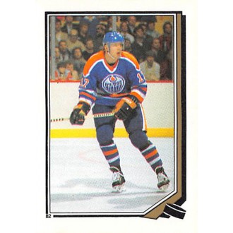 Řadové karty - Kurri Jari - 1987-88 O-Pee-Chee Stickers No.82