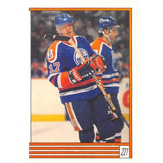 Řadové karty - Kurri Jari - 1989-90 O-Pee-Chee Stickers No.221