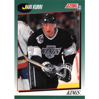 Řadové karty - Kurri Jari - 1991-92 Score Rookie and Traded No.50T