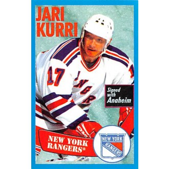 Řadové karty - Kurri Jari - 1996-97 Panini Stickers No.109