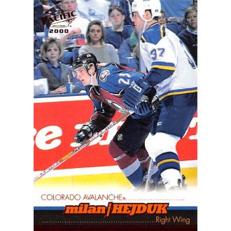 Paralelní karty - Hejduk Milan - 1999-00 Pacific Red No.106