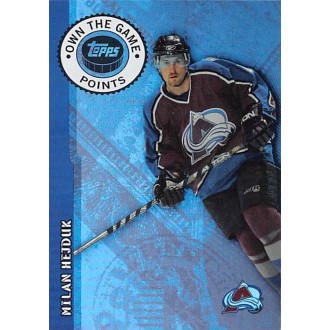 Insertní karty - Hejduk Milan - 2003-04 Topps Own the Game No.OTG4