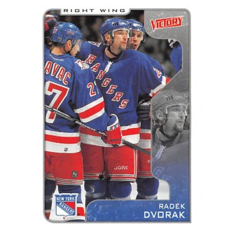 Řadové karty - Dvořák Radek - 2001-02 Victory No.235