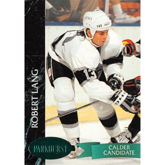 Paralelní karty - Lang Robert - 1992-93 Parkhurst Emerald Ice No.64