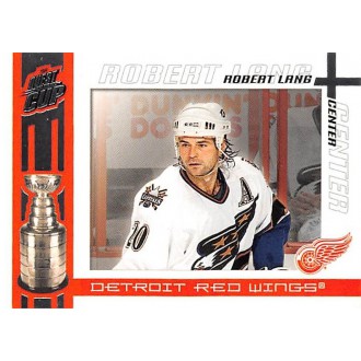 Řadové karty - Lang Robert - 2003-04 Quest For The Cup No.39