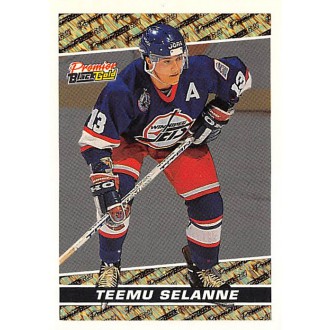Insertní karty - Selanne Teemu - 1993-94 Topps Premier Black Gold No.1