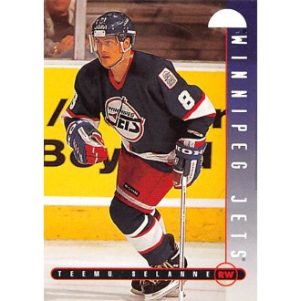 Řadové karty - Selanne Teemu - 1995-96 Leaf No.137