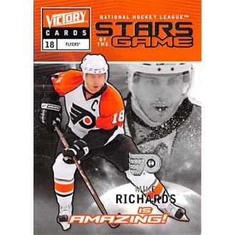 Insertní karty - Richards Mike - 2009-10 Victory Stars of the Game No.SG40