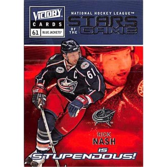 Insertní karty - Nash Rick - 2009-10 Victory Stars of the Game No.SG27