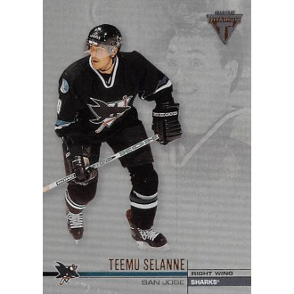 Paralelní karty - Selanne Teemu - 2001-02 Titanium Retail No.124