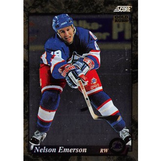 Paralelní karty - Emerson Nelson - 1993-94 Score Canadian Gold Rush No.506