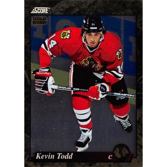 Paralelní karty - Todd Kevin - 1993-94 Score Canadian Gold Rush No.507