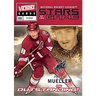 Insertní karty - Mueller Peter - 2009-10 Victory Stars of the Game No.SG18