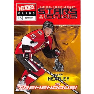 Insertní karty - Heatley Dany - 2009-10 Victory Stars of the Game No.SG13