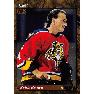 Paralelní karty - Brown Keith - 1993-94 Score Canadian Gold Rush No.569