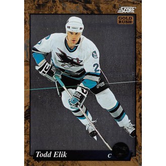 Paralelní karty - Elik Todd - 1993-94 Score Canadian Gold Rush No.581