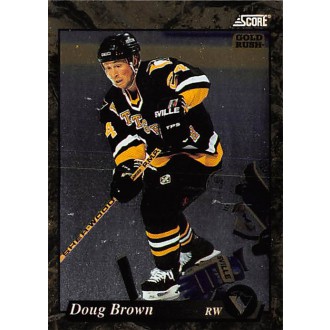 Paralelní karty - Brown Doug - 1993-94 Score Canadian Gold Rush No.582