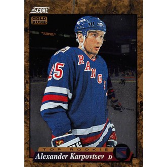 Paralelní karty - Karpovtsev Alexander - 1993-94 Score Canadian Gold Rush No.591