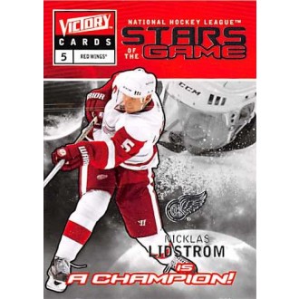 Insertní karty - Lidstrom Nicklas - 2009-10 Victory Stars of the Game No.SG6