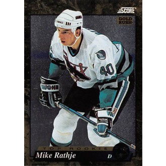 Paralelní karty - Rathje Mike - 1993-94 Score Canadian Gold Rush No.595