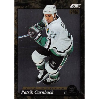 Paralelní karty - Carnback Patrick - 1993-94 Score Canadian Gold Rush No.615