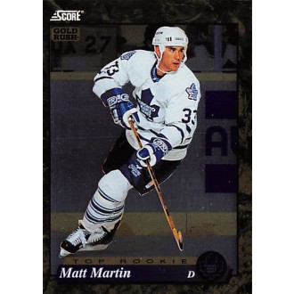 Paralelní karty - Martin Matt - 1993-94 Score Canadian Gold Rush No.635