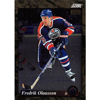 Paralelní karty - Olausson Fredrik - 1993-94 Score Canadian Gold Rush No.645