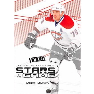 Insertní karty - Markov Andrei - 2010-11 Victory Stars of the Game No.SOG-AM