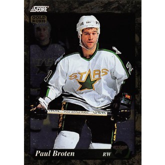 Paralelní karty - Broten Paul - 1993-94 Score Canadian Gold Rush No.658