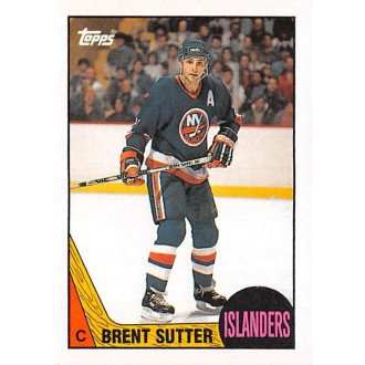 Řadové karty - Sutter Brent - 1987-88 Topps No.27
