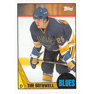 Řadové karty - Bothwell Tim - 1987-88 Topps No.29