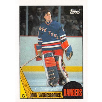Řadové karty - Vanbiesbrouck John - 1987-88 Topps No.36