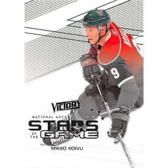 Insertní karty - Koivu Mikko - 2010-11 Victory Stars of the Game No.SOG-MK