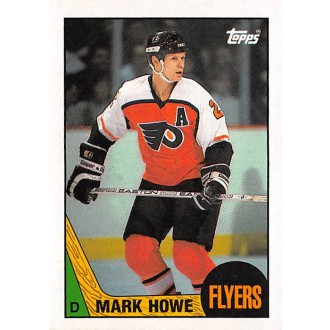 Řadové karty - Howe Mark - 1987-88 Topps No.54