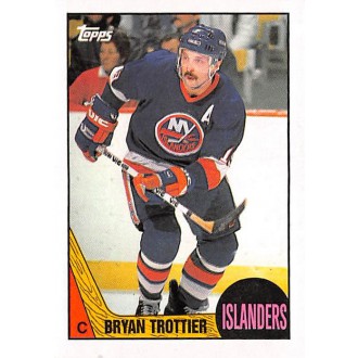 Řadové karty - Trottier Bryan - 1987-88 Topps No.60
