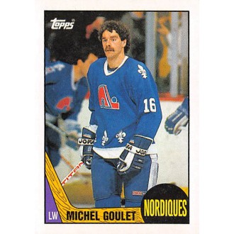 Řadové karty - Goulet Michel - 1987-88 Topps No.77