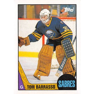 Řadové karty - Barrasso Tom - 1987-88 Topps No.78