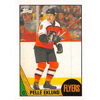 Řadové karty - Eklund Pelle - 1987-88 Topps No.98