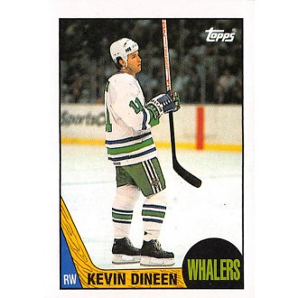 Řadové karty - Dineen Kevin - 1987-88 Topps No.124