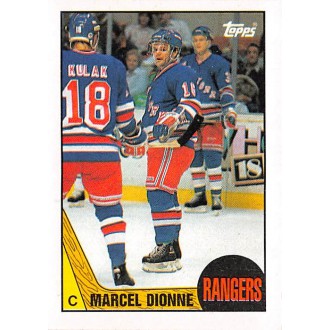 Řadové karty - Dionne Marcel - 1987-88 Topps No.129
