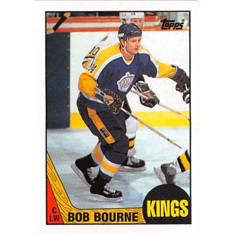 Řadové karty - Bourne Bob - 1987-88 Topps No.167