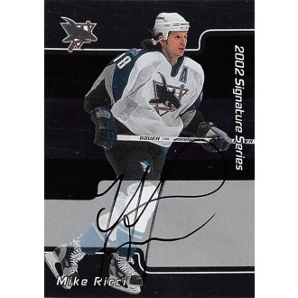 Podepsané karty - Ricci Mike - 2001-02 BAP Signature Series Autographs No.122