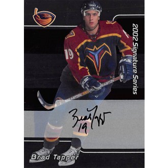 Podepsané karty - Tapper Brad - 2001-02 BAP Signature Series Autographs No.217