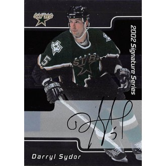 Podepsané karty - Sydor Darryl - 2001-02 BAP Signature Series Autographs No.182