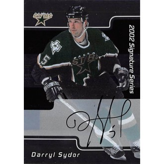 Podepsané karty - Sydor Darryl - 2001-02 BAP Signature Series Autographs No.182
