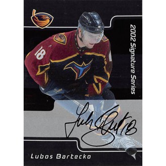 Podepsané karty - Bartečko Luboš - 2001-02 BAP Signature Series Autographs No.174