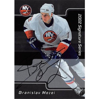 Podepsané karty - Mezei Branislav - 2001-02 BAP Signature Series Autographs No.94