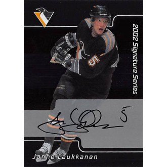 Podepsané karty - Laukkanen Janne - 2001-02 BAP Signature Series Autographs No.48