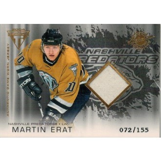 Patch karty - Erat Martin - 2003-04 Titanium Patches No.164